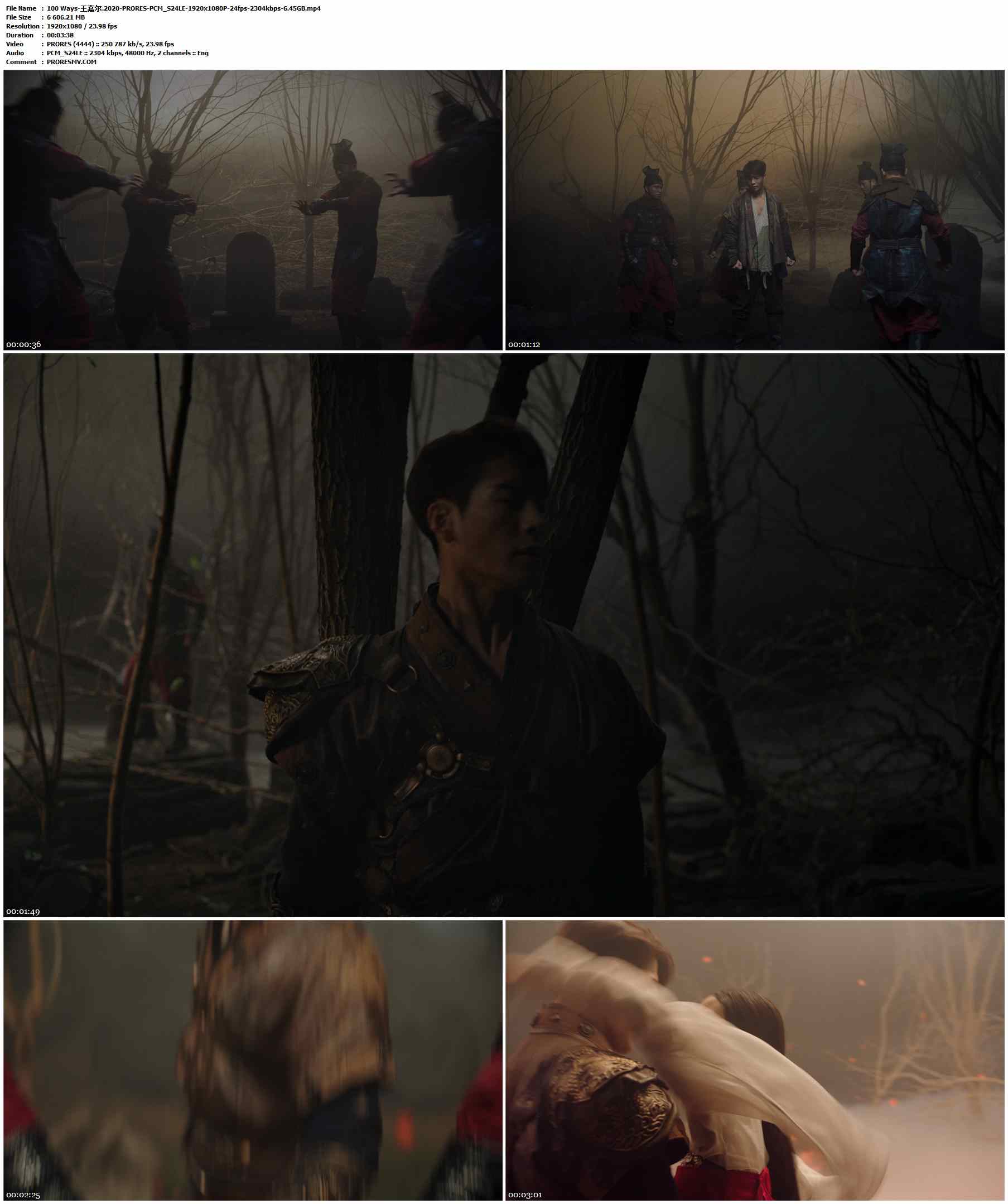 100 Ways-王嘉尔.2020-PRORES-PCM_S24LE-1920x1080P-24fps-2304kbps-6.45GB官方MV_高清MV