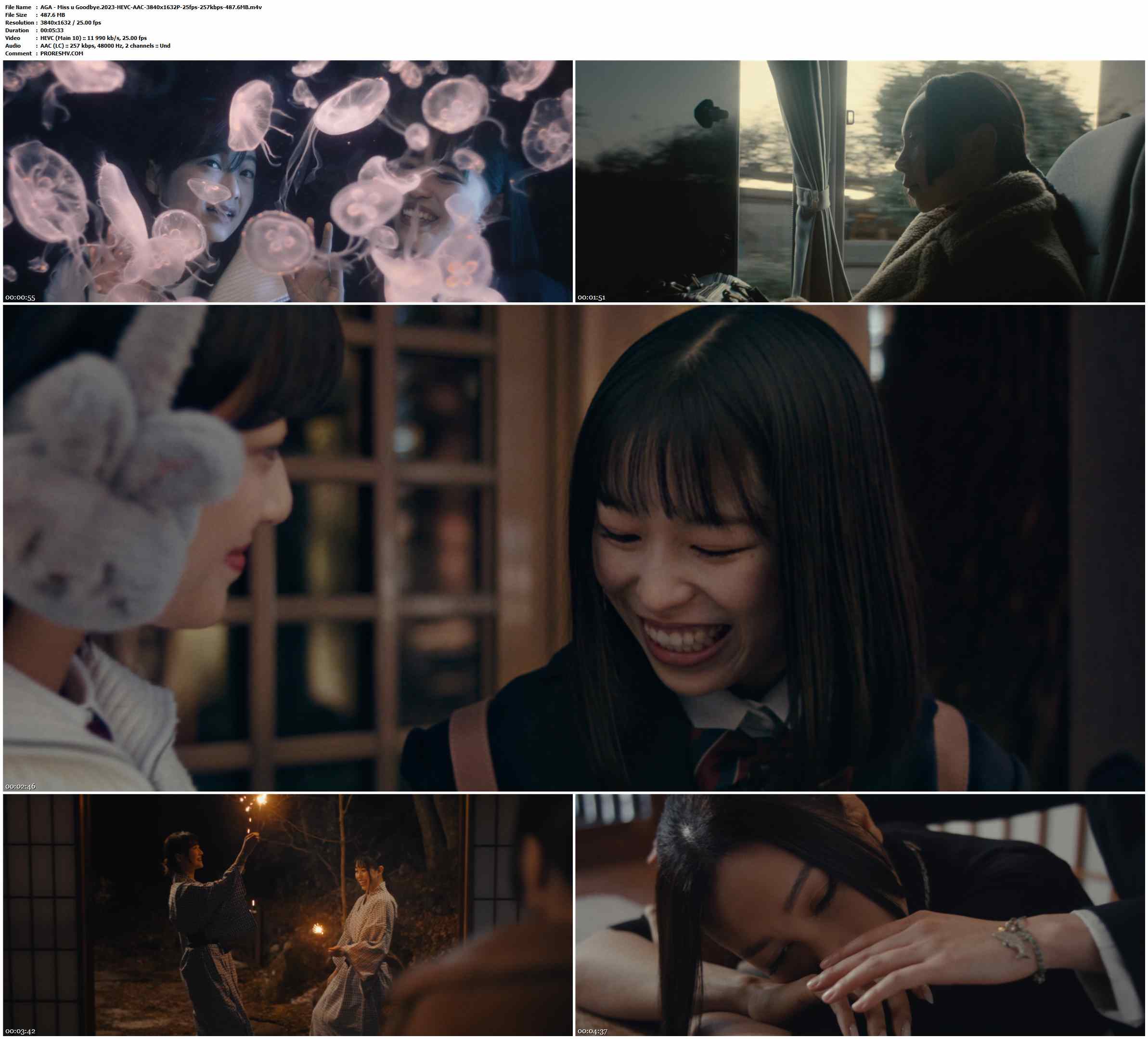 AGA - Miss u Goodbye.2023-HEVC-AAC-3840x1632P-25fps-257kbps-487.6MB官方MV_高清MV