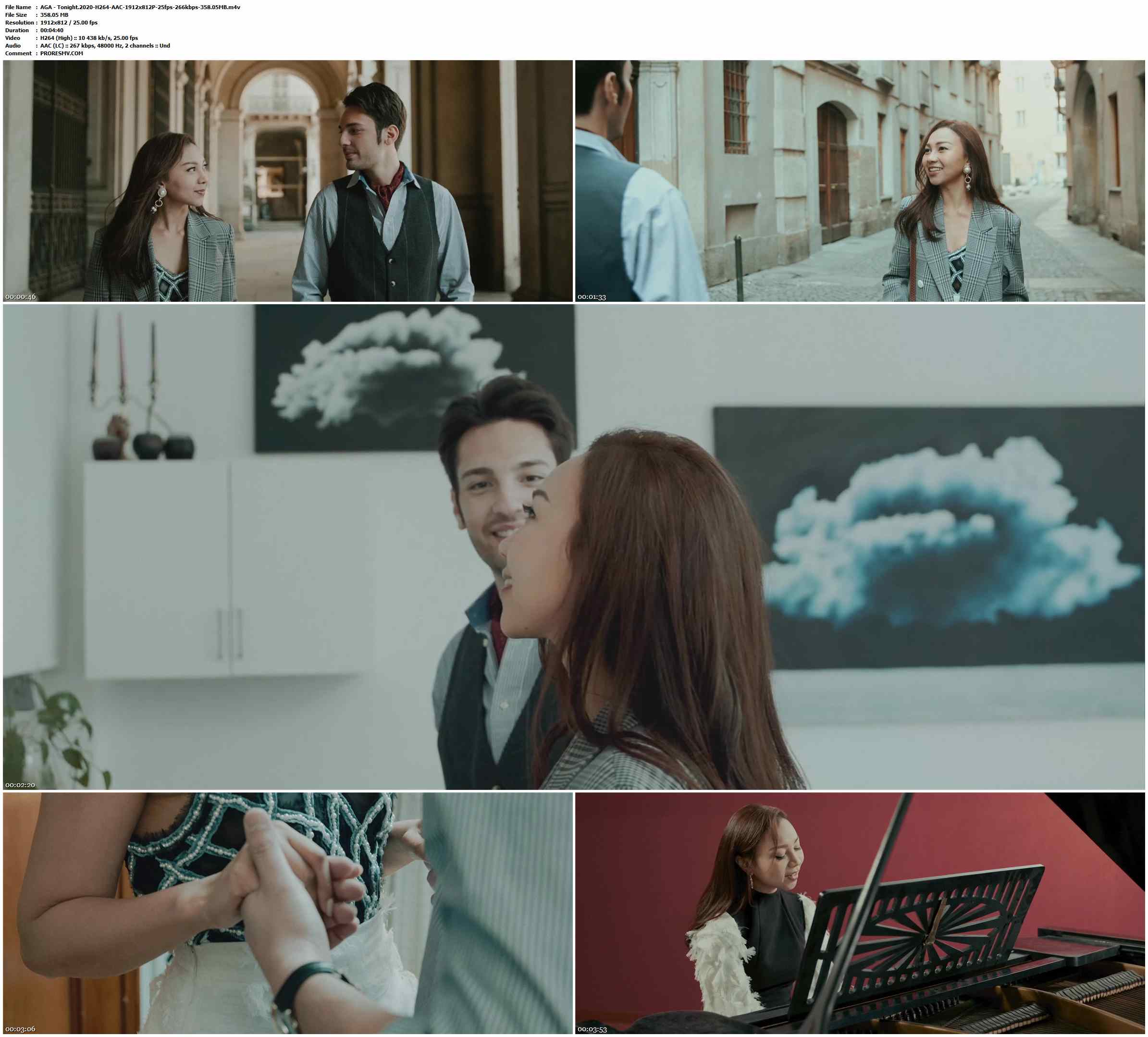 AGA - Tonight.2020-H264-AAC-1912x812P-25fps-266kbps-358.05MB官方MV_高清MV