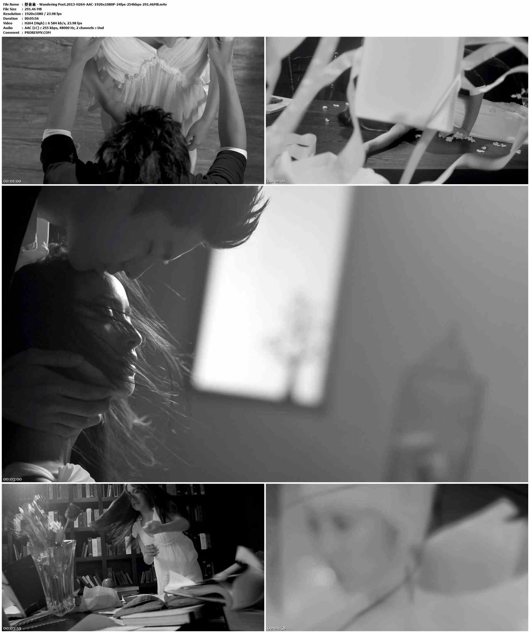 蔡依林 - Wandering Poet.2013-H264-AAC-1920x1080P-24fps-254kbps-291.46MB官方MV_高清MV