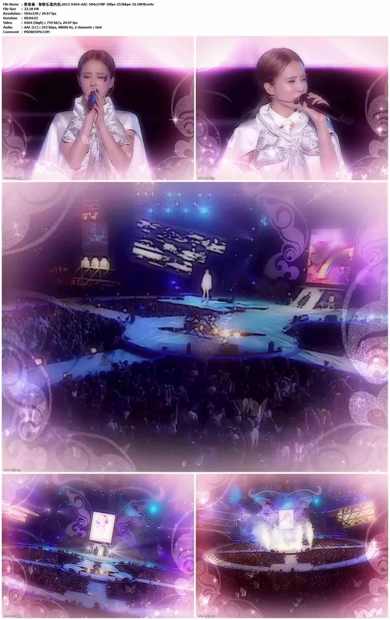 蔡依林 - 你快乐我内伤.2013-H264-AAC-504x378P-30fps-253kbps-32.18MB官方MV_高清MV